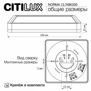 Накладной светильник Citilux Norma CL748K200 в Лысьве - lysva.ok-mebel.com | фото 11