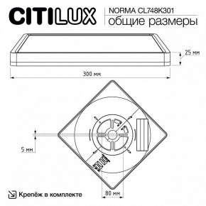 Накладной светильник Citilux Norma CL748K301 в Лысьве - lysva.ok-mebel.com | фото 11