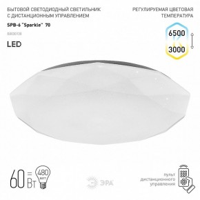 Накладной светильник Эра Классик SPB-6-70-RC Sparkle в Лысьве - lysva.ok-mebel.com | фото 2