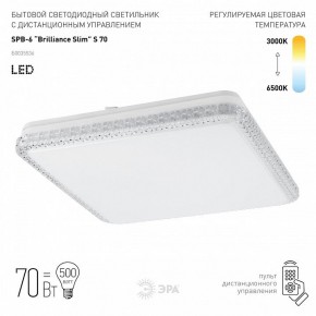 Накладной светильник Эра Классик SPB-6 Brilliance Slim S 70 в Лысьве - lysva.ok-mebel.com | фото 2