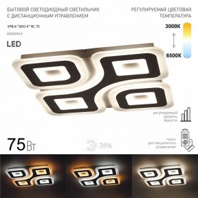 Накладной светильник Эра  SPB-6 GEO 4 RC 75 в Лысьве - lysva.ok-mebel.com | фото 2