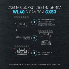 Накладной светильник Эра WL40 BK Б0054414 в Лысьве - lysva.ok-mebel.com | фото 5