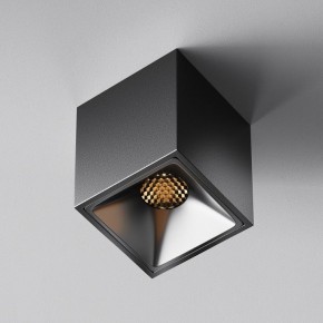 Накладной светильник Maytoni Alfa LED C065CL-8W2.7K-SQ-B в Лысьве - lysva.ok-mebel.com | фото 2