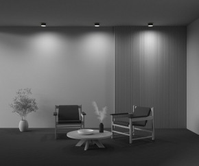 Накладной светильник Maytoni Zon C032CL-12W2.7K-RD-B в Лысьве - lysva.ok-mebel.com | фото 6