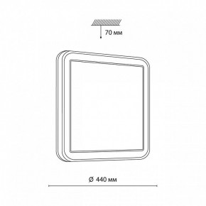 Накладной светильник Sonex Akuna 7621/DL в Лысьве - lysva.ok-mebel.com | фото 8