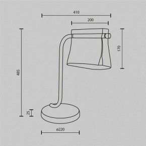 Настольная лампа декоративная Maytoni Cabaret MOD170TL-L8BS3K в Лысьве - lysva.ok-mebel.com | фото 7