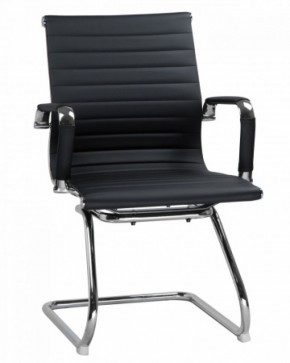 Офисное кресло для посетителей LMR-102N Черный в Лысьве - lysva.ok-mebel.com | фото 1