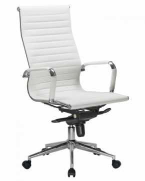 Офисное кресло для руководителей DOBRIN CLARK LMR-101F белый в Лысьве - lysva.ok-mebel.com | фото