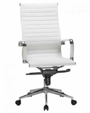 Офисное кресло для руководителей DOBRIN CLARK LMR-101F белый в Лысьве - lysva.ok-mebel.com | фото 2