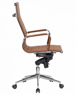 Офисное кресло для руководителей DOBRIN CLARK LMR-101F светло-коричневый №321 в Лысьве - lysva.ok-mebel.com | фото 3