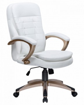 Офисное кресло для руководителей DOBRIN DONALD LMR-106B белый в Лысьве - lysva.ok-mebel.com | фото 2