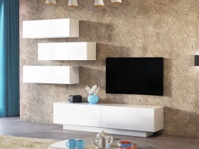 ПАОЛА Гостиная (Белый/Белый) в Лысьве - lysva.ok-mebel.com | фото