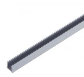 Планка торцевая "П" 4 мм для стеновой панели (алюминий) в Лысьве - lysva.ok-mebel.com | фото 1