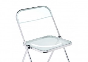 Пластиковый стул Fold складной clear gray-blue в Лысьве - lysva.ok-mebel.com | фото 5
