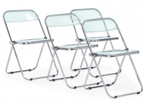 Пластиковый стул Fold складной clear gray-blue в Лысьве - lysva.ok-mebel.com | фото 9