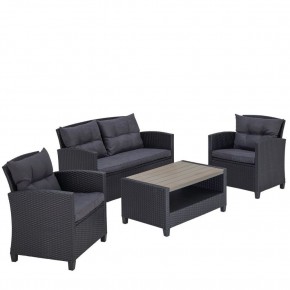 Плетеный комплект мебелис диваном AFM-804G Dark Grey в Лысьве - lysva.ok-mebel.com | фото 2