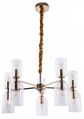 Подвесная люстра Arte Lamp Charm A1623LM-10GO в Лысьве - lysva.ok-mebel.com | фото