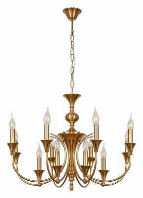 Подвесная люстра Arte Lamp Collinetta A4094LM-12PB в Лысьве - lysva.ok-mebel.com | фото 2