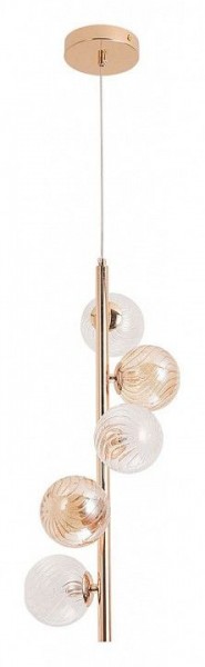 Подвесная люстра Arte Lamp Etereo A5261SP-5GO в Лысьве - lysva.ok-mebel.com | фото 2