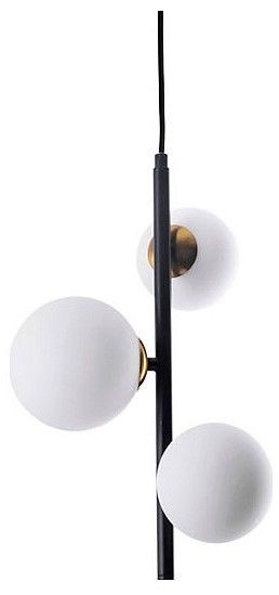 Подвесная люстра Arte Lamp Gemini A2243SP-3BK в Лысьве - lysva.ok-mebel.com | фото