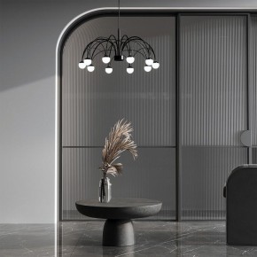 Подвесная люстра Eurosvet Ragno 90034/10 LED черный в Лысьве - lysva.ok-mebel.com | фото 4