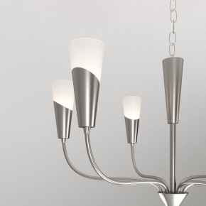 Подвесная люстра Eurosvet Rhyton 60167/6 никель в Лысьве - lysva.ok-mebel.com | фото 7