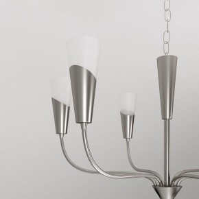 Подвесная люстра Eurosvet Rhyton 60167/6 никель в Лысьве - lysva.ok-mebel.com | фото 8