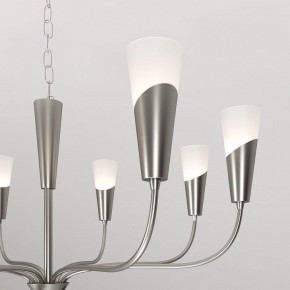 Подвесная люстра Eurosvet Rhyton 60167/8 никель в Лысьве - lysva.ok-mebel.com | фото 7