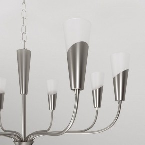 Подвесная люстра Eurosvet Rhyton 60167/8 никель в Лысьве - lysva.ok-mebel.com | фото 8