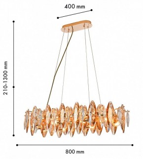 Подвесная люстра Favourite Glans 4719-8PC в Лысьве - lysva.ok-mebel.com | фото 4