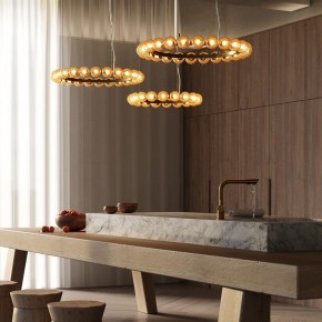 Подвесная люстра Maytoni Ambre MOD331PL-L42BS3K в Лысьве - lysva.ok-mebel.com | фото 3