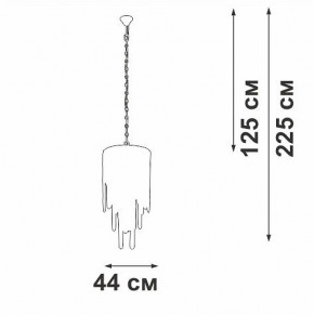 Подвесная люстра Vitaluce V5885 V5885-9/7 в Лысьве - lysva.ok-mebel.com | фото 3