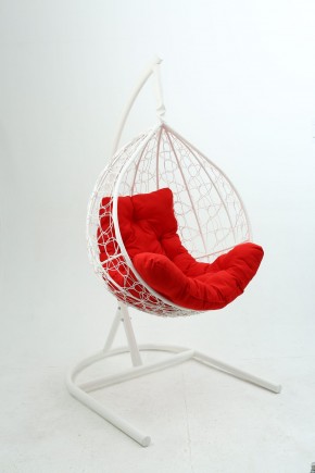 Подвесное кресло Бароло (белый/красный) в Лысьве - lysva.ok-mebel.com | фото