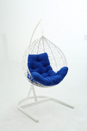 Подвесное кресло Бароло (белый/синий) в Лысьве - lysva.ok-mebel.com | фото