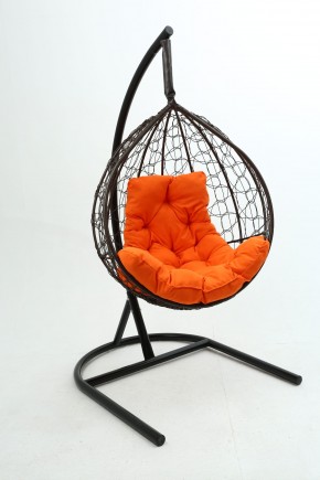 Подвесное кресло Бароло (коричневый/оранжевый) в Лысьве - lysva.ok-mebel.com | фото