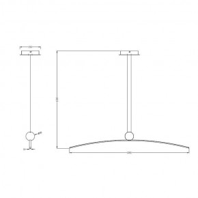 Подвесной светильник Arte Lamp Arno A3362SP-25BK в Лысьве - lysva.ok-mebel.com | фото 3