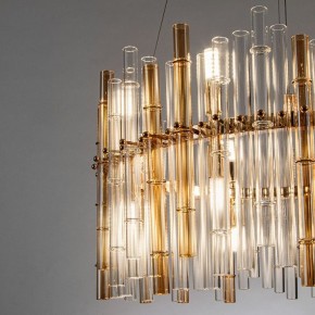Подвесной светильник Arte Lamp Crystalla A4111LM-16GO в Лысьве - lysva.ok-mebel.com | фото 3