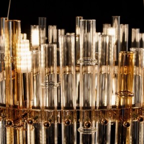 Подвесной светильник Arte Lamp Crystalla A4111LM-16GO в Лысьве - lysva.ok-mebel.com | фото 6