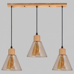 Подвесной светильник Imex MD.5870 MD.5870-3-P-WOOD+BK в Лысьве - lysva.ok-mebel.com | фото