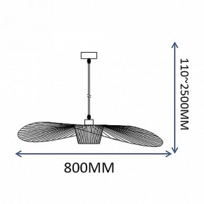 Подвесной светильник Imperiumloft HAT Black ﻿HAT01 в Лысьве - lysva.ok-mebel.com | фото 3