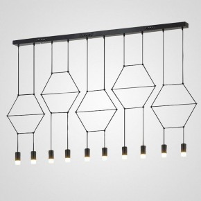 Подвесной светильник Imperiumloft Via Wireflow polyhedral Via01 в Лысьве - lysva.ok-mebel.com | фото
