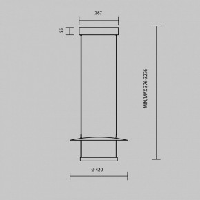 Подвесной светильник Maytoni Ambience MOD280PL-L23B3K1 в Лысьве - lysva.ok-mebel.com | фото 4