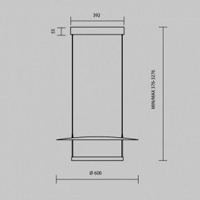 Подвесной светильник Maytoni Ambience MOD280PL-L30B3K1 в Лысьве - lysva.ok-mebel.com | фото 4