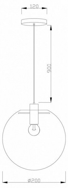 Подвесной светильник Moderli Aurora V11538-1P в Лысьве - lysva.ok-mebel.com | фото 3