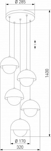 Подвесной светильник TK Lighting Bono 10214 Bono в Лысьве - lysva.ok-mebel.com | фото 4