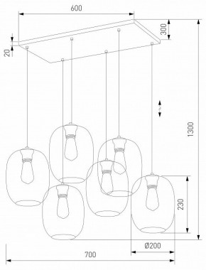 Подвесной светильник TK Lighting Elio 5974 Elio в Лысьве - lysva.ok-mebel.com | фото 3