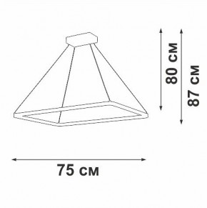 Подвесной светильник Vitaluce V2704 V2704-9/1S в Лысьве - lysva.ok-mebel.com | фото 3