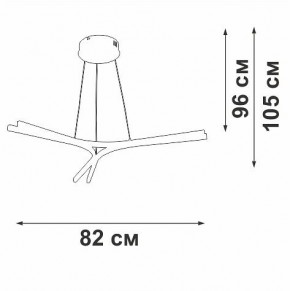 Подвесной светильник Vitaluce V2708 V2708-9/3S в Лысьве - lysva.ok-mebel.com | фото 3