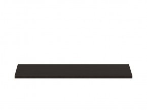 Полка ОРИОН для шкафа широкая, цвет Дуб Венге в Лысьве - lysva.ok-mebel.com | фото 2