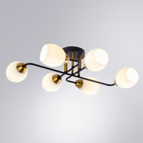 Потолочная люстра Arte Lamp Andrea A8141PL-6BK в Лысьве - lysva.ok-mebel.com | фото 2